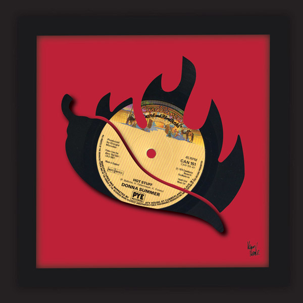 Hot Stuff - Donna Summer (1979) - Kenny Deane Vinyl Art