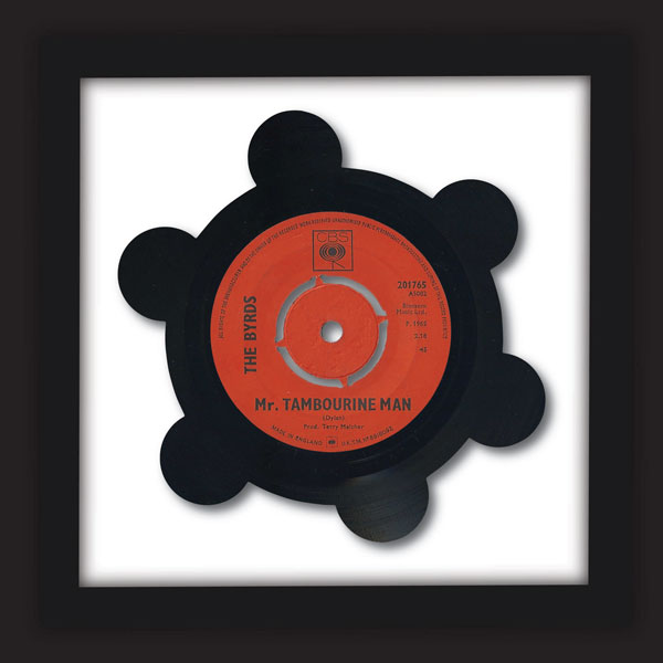 Mr Tambourine Man The Byrds 1965 Kenny Deane Vinyl Art