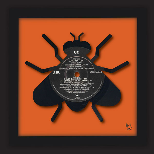 The Fly U2 (1991) Kenny Deane Vinyl Art