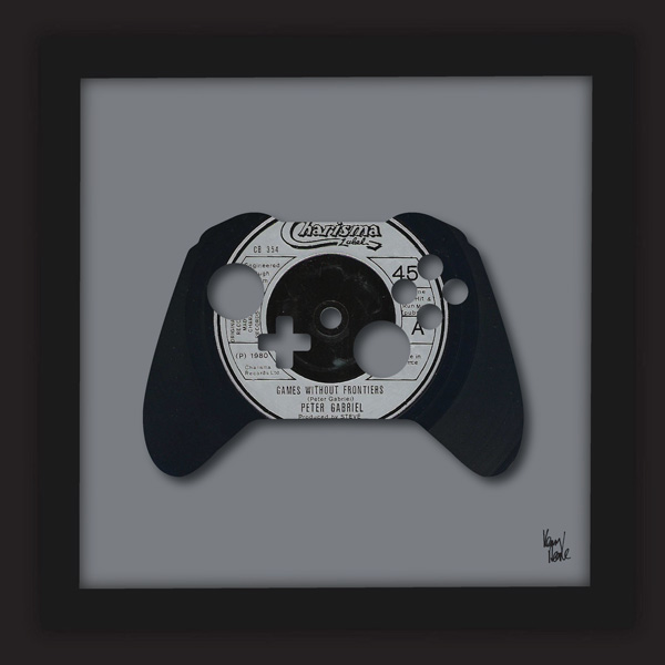 Games Without Frontiers Peter Gabriel (1980) Kenny Deane Vinyl Art