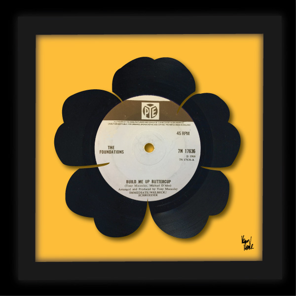 Build Me Up Buttercup The Foundations (1968) Kenny Deane Vinyl Art