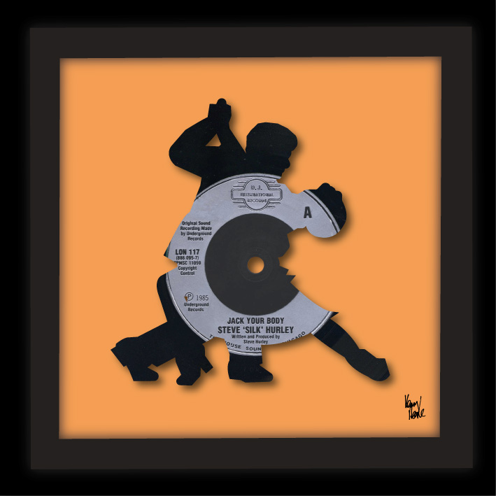Jack Your Body Steve 'Silk' Hurley (1985) Kenny Deane Vinyl Art