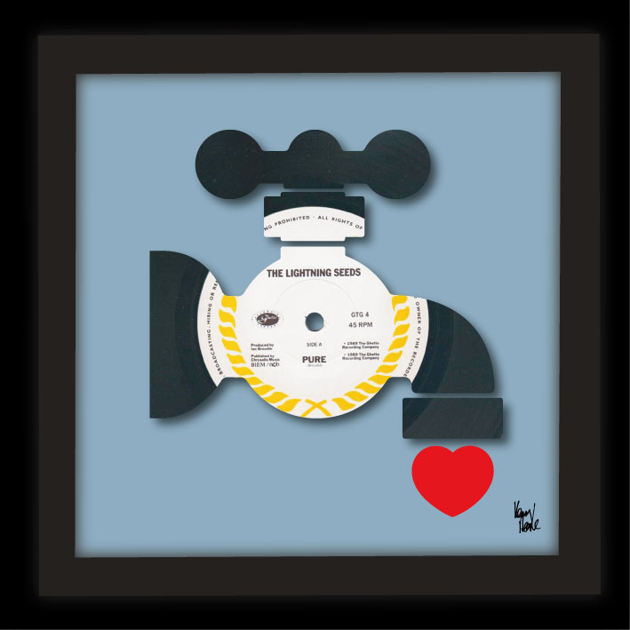 Pure The Lightning Seeds (1989) Kenny Deane Vinyl Art